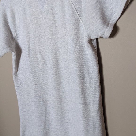 Madewell MWL Airy Terry Sweatshirt Tee Dress Size S, sand color - Picture 4 of 7